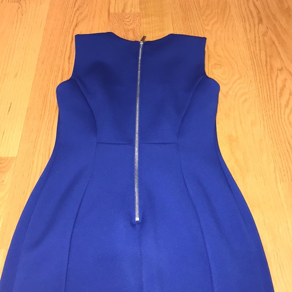 Royal blue 4P Calvin Klein dress - Picture 3 of 4
